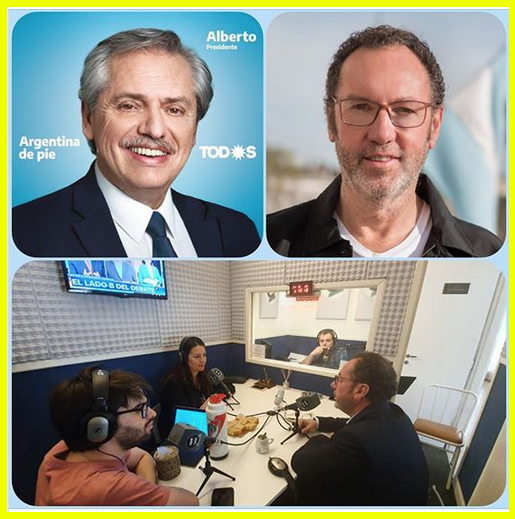 ALBERTO FERNANDEZ DIALOGÓ CON TORCHIO