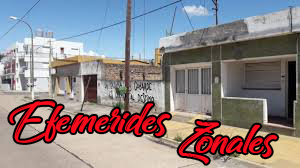 EFEMERIDES ZONALES