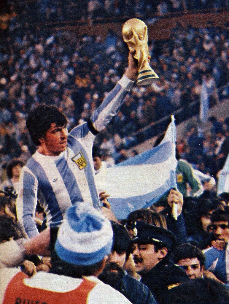 25 de junio de 1978. Argentina Campeón del Mundo.