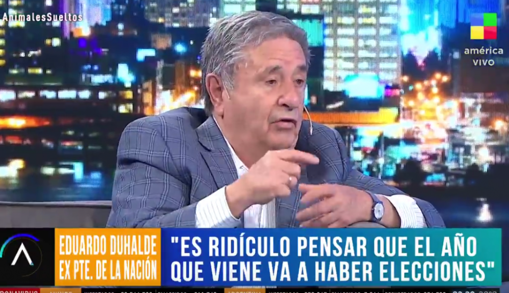 ¿QUÉ BICHO LE PICÓ A DUHALDE?