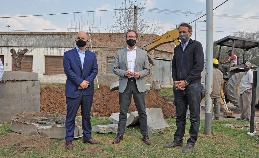 AVELINO ZURRO VISITÓ AL INTENDENTE TORCHIO