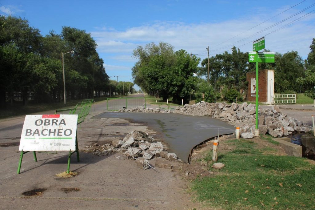 COMENZARON LAS OBRAS DE REFACCIÓN DEL PARQUE INDUSTRIAL