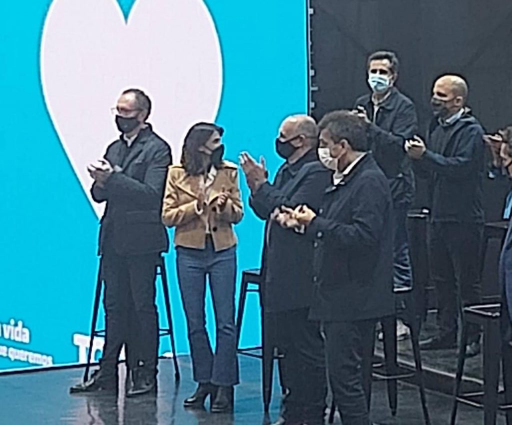 Torchio en el cierre de campaña en Junín