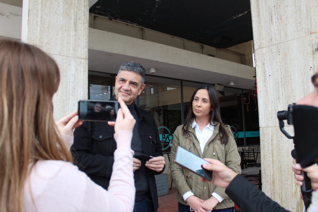 Visitó Carlos Casares Jorge Macri